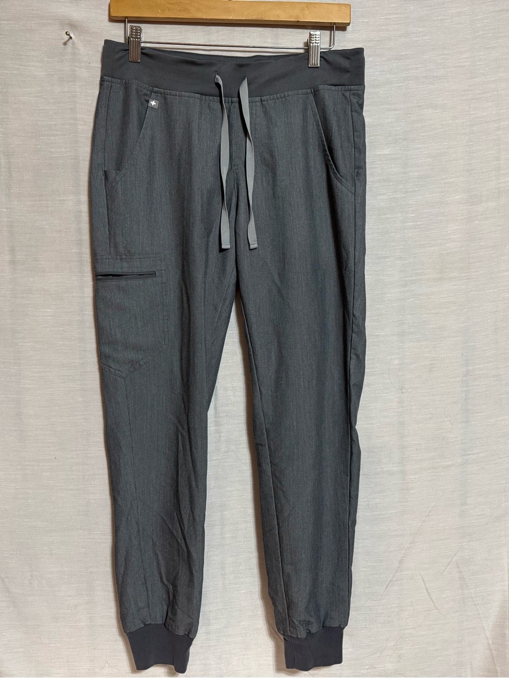 FIGS Technical Collection Gray Jogger Scrub Pants Size Small